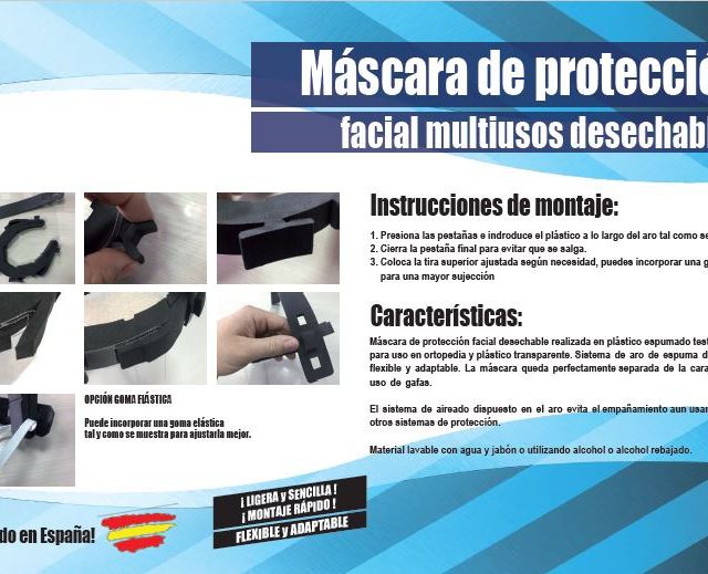 mascara de protección